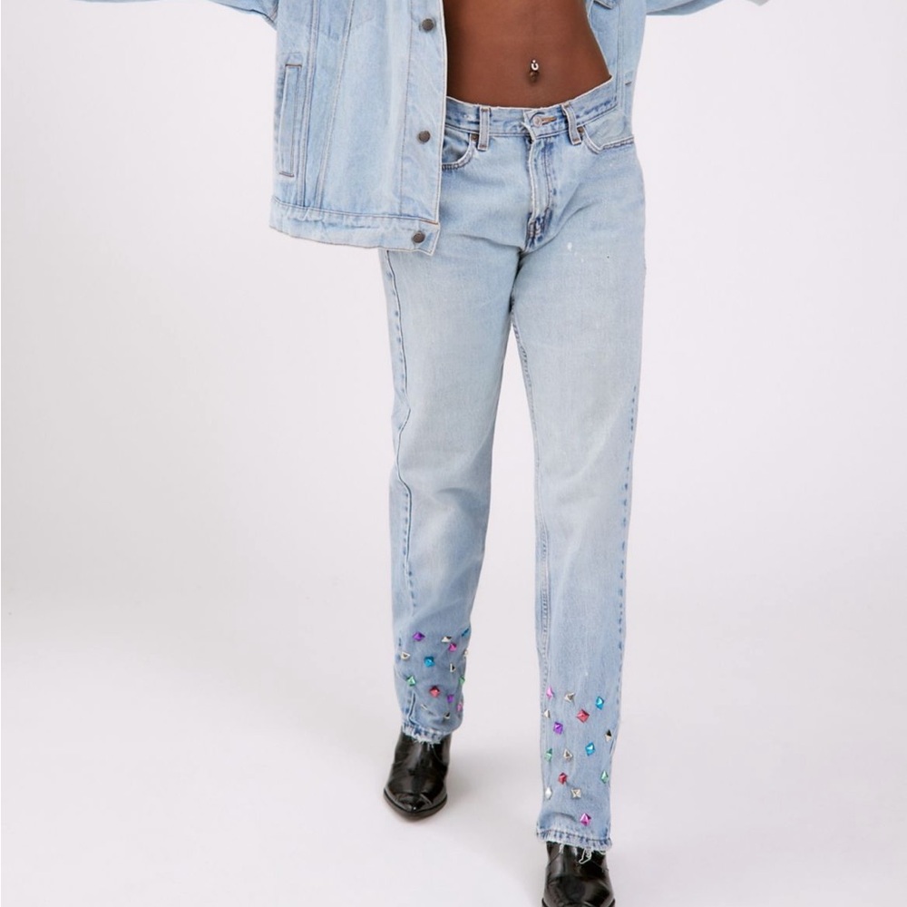 Levi’s Studded Hem Jean